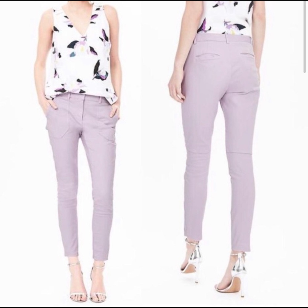Banana Republic Sloan Lavender Purple Jeans 2